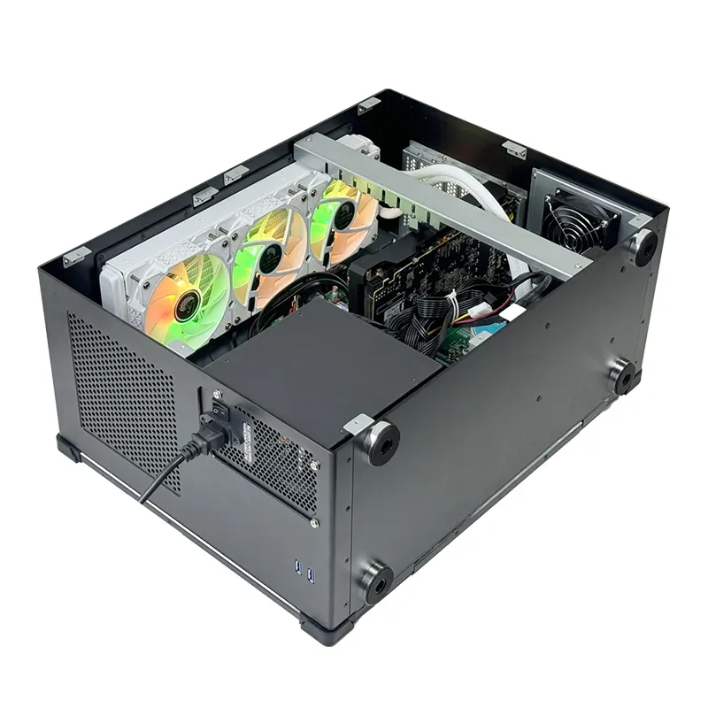 Portable WYB5-i32, Display 21,5" 1920x1080, Keyboard + Mouse, Cpu 14th serie, ram 16Gb, SSD 500Gb, 2x 2.5GLan, PSU 500W