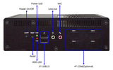 Barebone Jetway mod. BFDADN1, cpu N97, SoDDR5, M2, 2x 2,5GLan, 2x HDMI, 1x Rs-232, 12-28Vdc