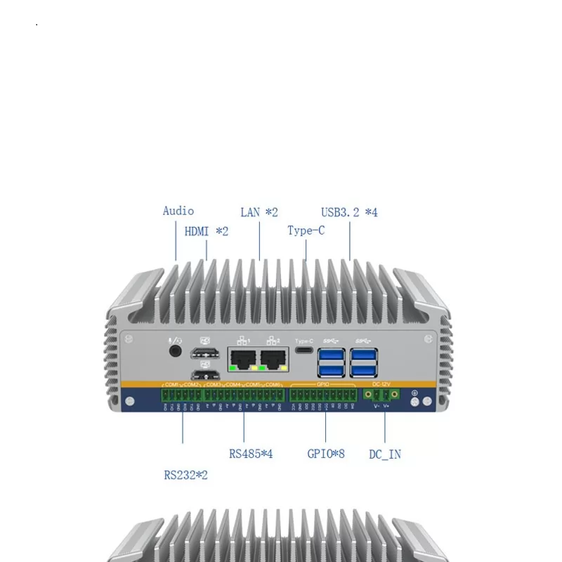 BFS-822-1255, Cpu i7-1255U, ram 8Gb, SSD 250Gb, 2x 2.5GLan, 2x HDMI, 12Vdc