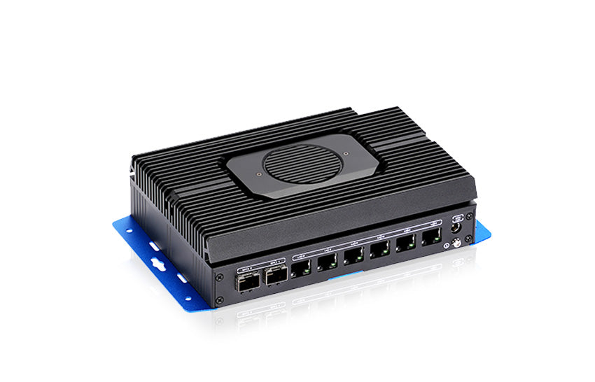 BFV-F24-1235, Cpu i5-1235U, ram 8Gb, SSD 250Gb, 6x 2.5GLan + 2x 10GLan SFP+, HDMI+DP, 12Vdc
