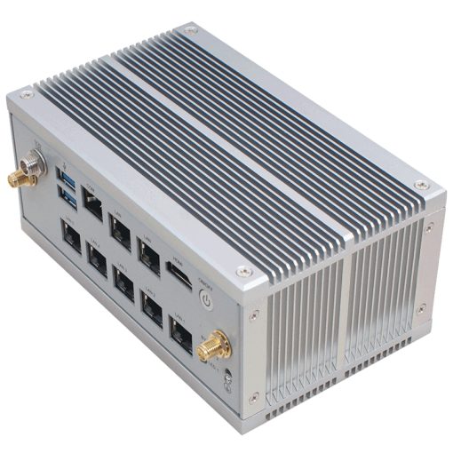 Box PC mod. BFJ-BLZ-Z38, Celeron J6412, Ram 8Gb, SSD 250Gb, 7x 2.5GLan, 1x Rs-232, 1x HDMI, 12Vdc