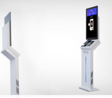 Totem JASPAY serie SUxx-y, LCD da 21.5″ a 32″ Portrait, QRCode, NFC, Stampante, WEBCam