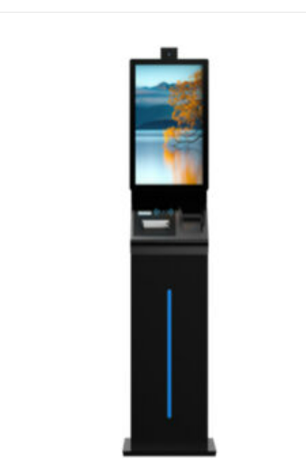 Totem JASPAY serie SUxx-y, LCD da 21.5″ a 32″ Portrait, QRCode, NFC, Stampante, WEBCam