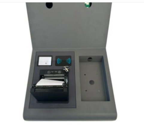 Totem JASPAY serie SUxx-y, LCD da 21.5″ a 32″ Portrait, QRCode, NFC, Stampante, WEBCam