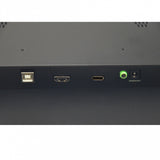Monitor Open Frame PCAP 15.6" mod. HO165PTB, FHD, Casse MM, VGA + HDMI + DP, 12Vdc