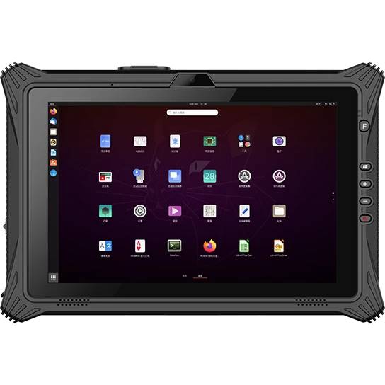 Tablet i10J, 10.1" 700cd/mq, Ubuntu 22.04.4, N5105, ram 8Gb, ssd 128Gb, OPZ. RJ45/DB9-232, 2x Batteria, 19Vdc