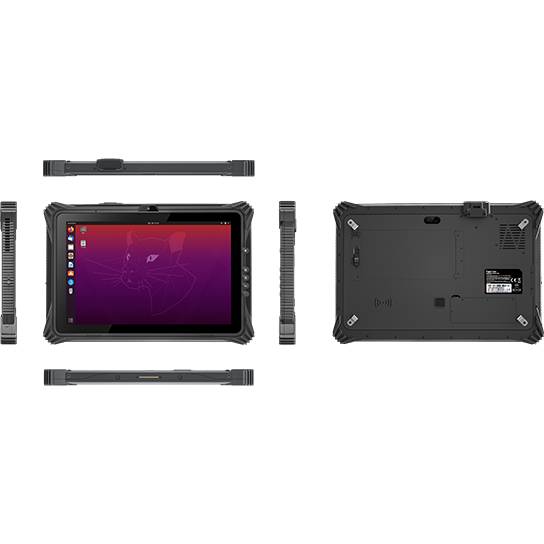 Tablet i20A-i5, 12.2" 650cd/mq, Ubuntu 22.04.4, i5-1235U, ram 16Gb, ssd 128Gb, OPZ. RJ45/DB9-232, 2x Batteria, 19Vdc