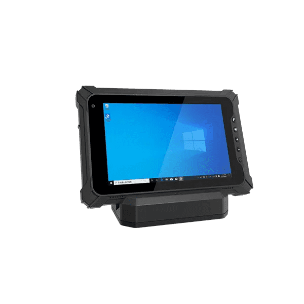 Tablet i87J, 8" 550cd/mq, N5100, ram 8Gb, ssd 128Gb, 1x RJ45 o 1x DB9-232 (Opz.), 12Vdc