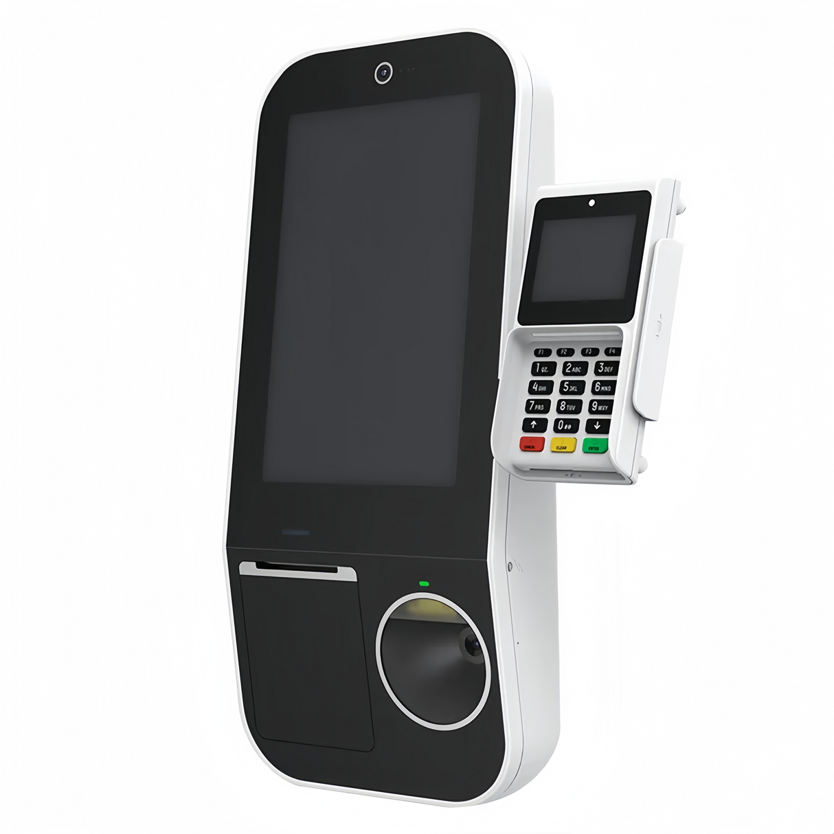 MiniKiosk mod. JAS H10-y-S(QR), LCD da 10.1", Touch PCAP, Stampante 58mm, QRcode (Opz. RFid)