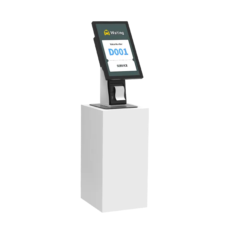 Kiosk Jasper Desk mod. JAS DEP18-y-S(QR), LCD da 18.5", Touch PCAP, Stampante EPSON 80mm ( Opz. QRcode e RFid )