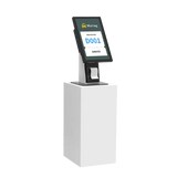 Kiosk Jasper Desk mod. JAS DEP18-y-S(QR), LCD da 18.5", Touch PCAP, Stampante EPSON 80mm ( Opz. QRcode e RFid )