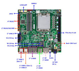 MB Mini-ITX Jetway MI215-H610, cpu Sk1700, 2x GLan, 12-36Vdc