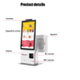 Totem serie TGD8-156-3568-DPSQ, LCD da 15.6", Touch, Stampante 80mm e QRcode Desktop