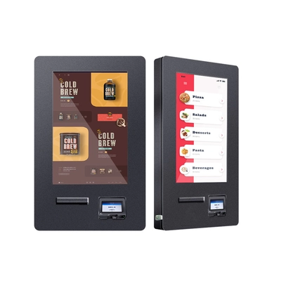 Totem serie TGE8-xx-y-WSQ, LCD 21.5" e 31.5", Touch, Stampante 80mm e QRcode Wallmount uso ESTERNO