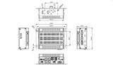 BFS-901-97, Cpu N97, ram 8Gb, ssd 250Gb, 2x GLan, 2x RS-232, 1x HDMI + 1x VGA, 9-36Vdc