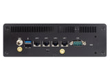 Barebone Jetway FDF13, Celeron J6412, SoDDR4, SSD/M2, 4x 2.5GLan, 1x Rs-232, 12Vdc