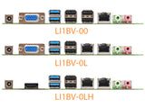 MB Mini-ITX Jetway Li1BV-0L, cpu Celeron J6412, 2GLan, 1x VGA, 12Vdc