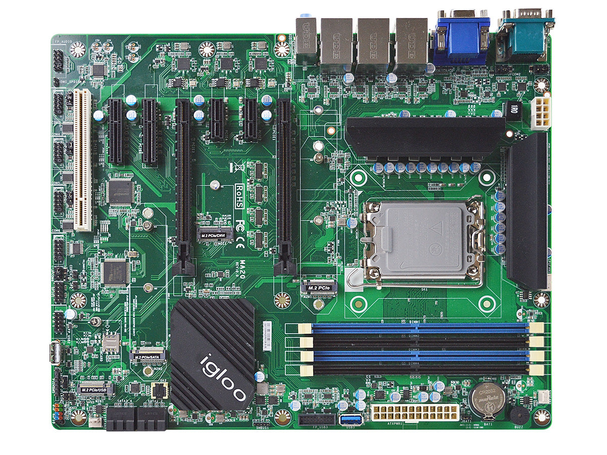 MB ATX Jetway MA20-Q670 Sk1700, RAID, 3x GLan, 1x PCI, ATX24