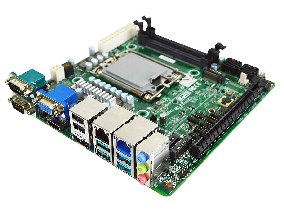 MB Mini-ITX Jetway MI225H610, cpu sk1700, 2x GLan, 1x HDMI + 1x VGA + 1x DP, ATX24