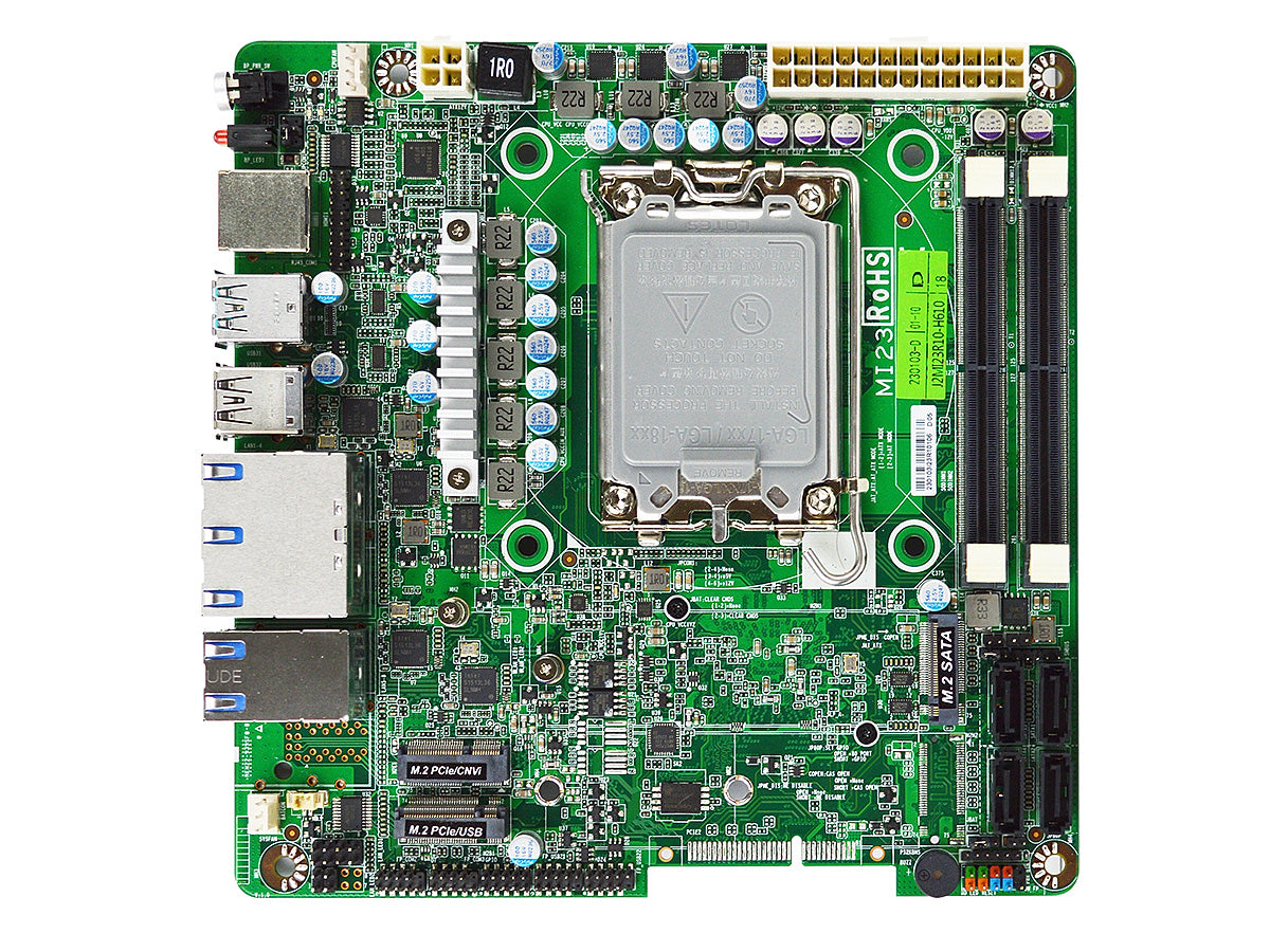MB Mini-ITX Jetway MI23-H610, cpu Sk1700, 6x 2,5GLan, ATX24