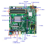 MB Micro-ATX Jetway MM10-H610 Sk1700, ATX24