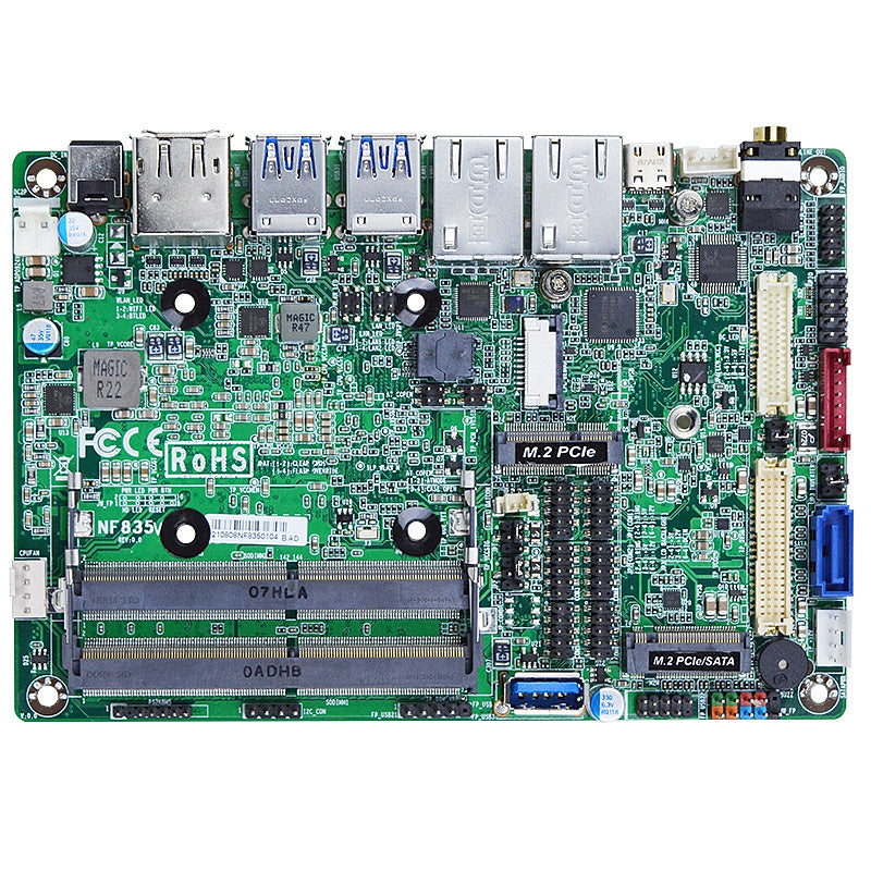 MB 3,5″ Jetway NF835V, cpu i5-8365UE, 2x GLan, 9-24Vdc