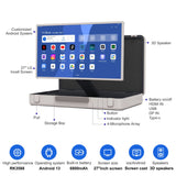 Valigia Portatile mod. VALPORT 27-3588, LCD da 27", Touch PCAP, RK3588 8Core, ram 8Gb, rom 128Gb, Android 14 ( Opz. WebCam, QRcode e RFid )