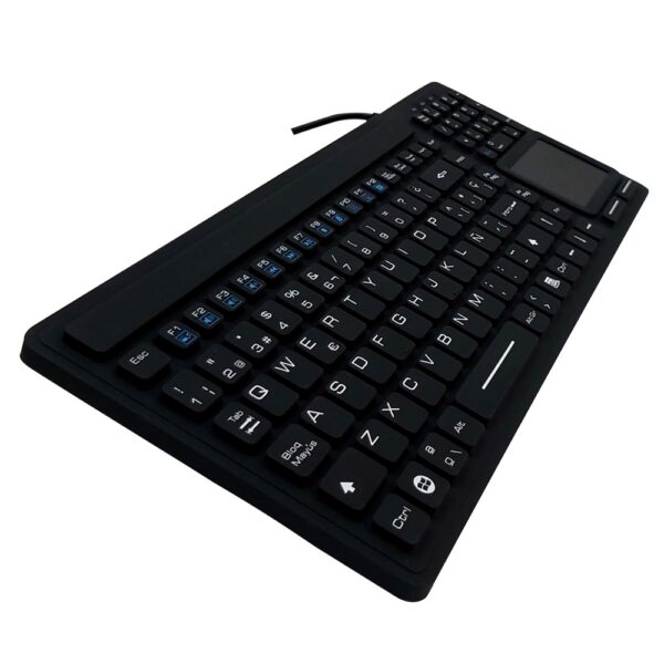 Tastiere Silicone mod. TS308 con TouchPAD, IP68, 116 Tasti