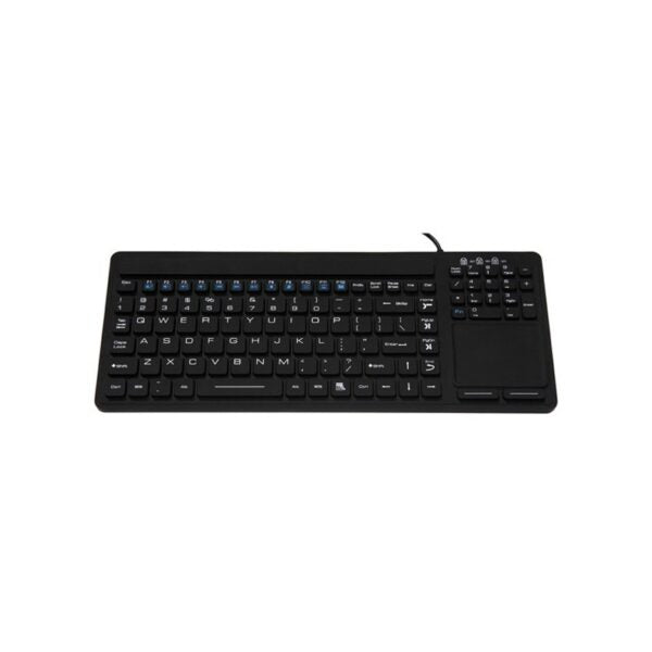 Tastiere Silicone mod. TS308 con TouchPAD, IP68, 116 Tasti